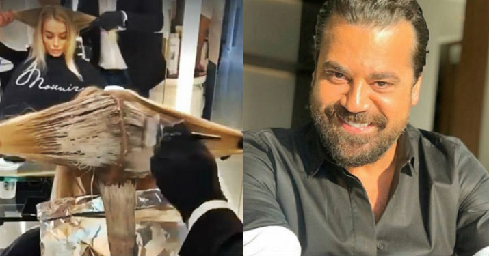 Волшебник-парикмахер из Ливана настолько круто стрижёт и красит, что за его работами можно наблюдать вечность